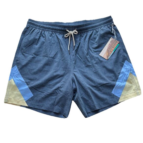 Fair Harbor The Bayberry 7 in Swim Shorts w Built in Liner Stretch Swim Trunk 2X - Picture 2 of 9